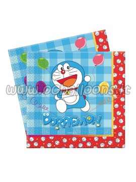 Tovaglioli Doraemon 33x33 20pz