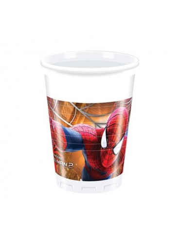 Bicchieri Spiderman 200 cl  8pz